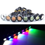 Luz Led Eagle Eye Led Light (pacote 2 luzes) Vermelho (12 LEDs por luz)