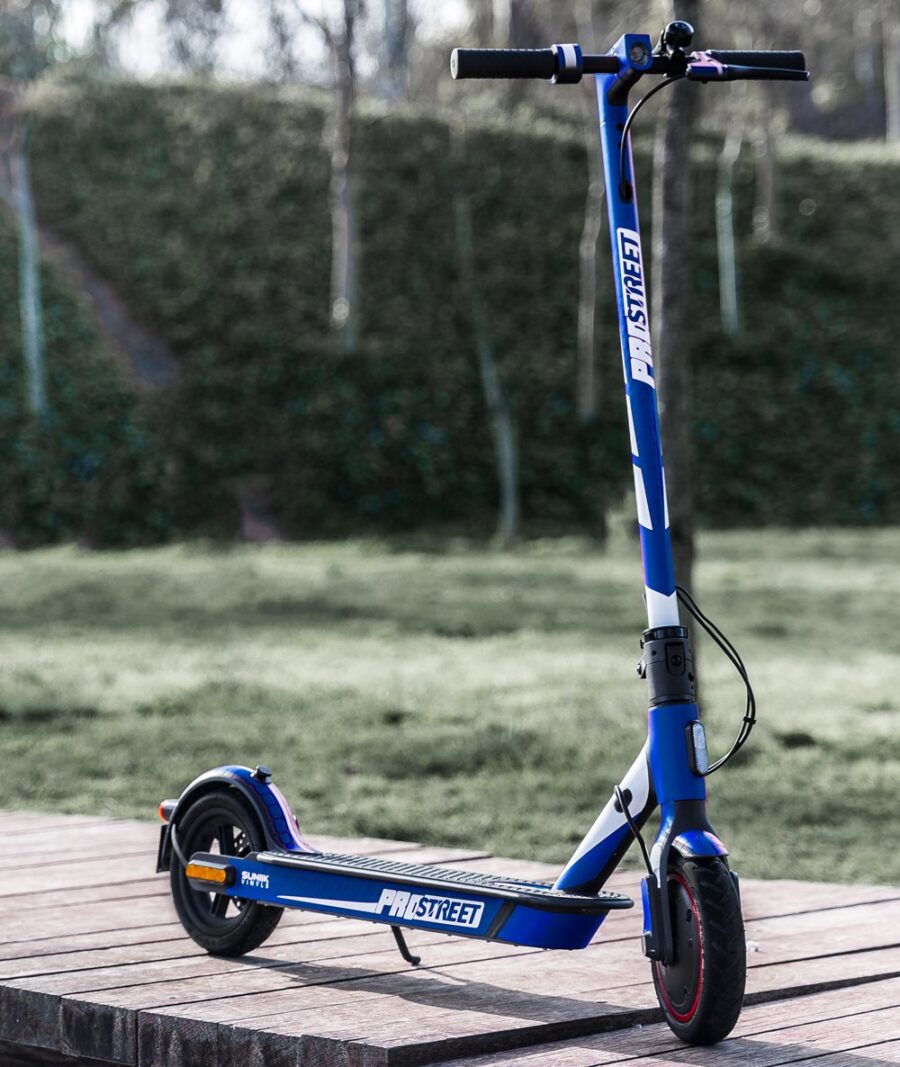 Vinil Trotinete Eletrica Xiaomi PROSTREET (azul) - Kit pleto