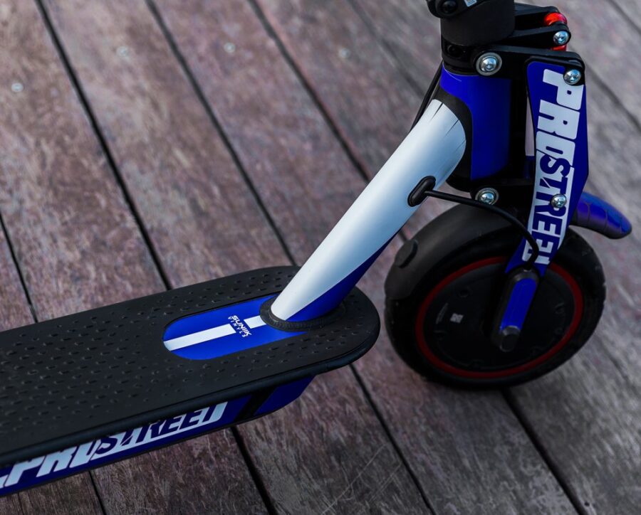 Vinil Trotinete Eletrica Xiaomi PROSTREET (azul) - Kit pleto