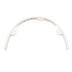 Acabamento frontal do chassi branco Trotinete Eletrica Xiaomi M365, Essential e 1S