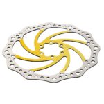 Disco travão 160mm amarelo - 6 furos