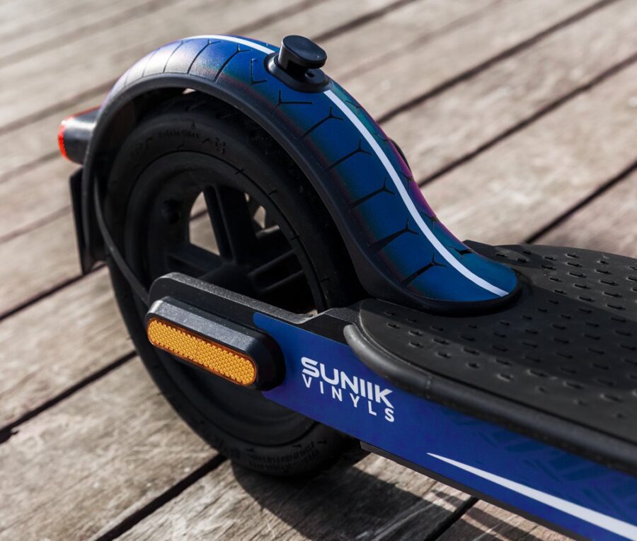 Vinil Trotinete Eletrica Xiaomi PROSTREET (azul) - Kit pleto