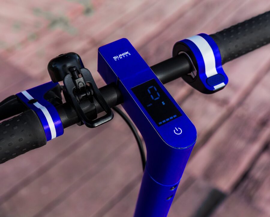 Vinil Trotinete Eletrica Xiaomi PROSTREET (azul) - Kit pleto