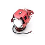 Farol LED U5 12-85V vermelho