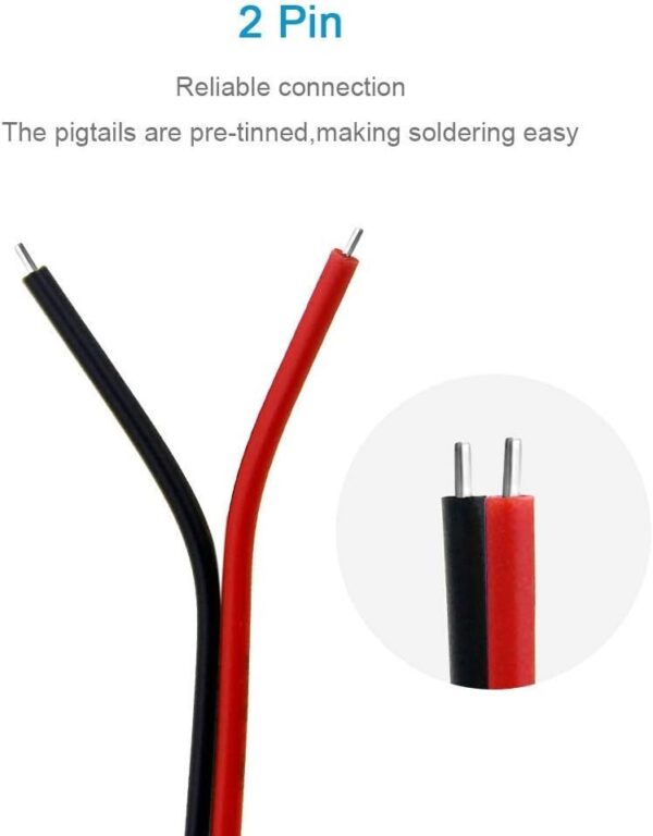 Conector SM 2 pinos cabo 22 AWG - 5M/5H (pacote 10 unidades)