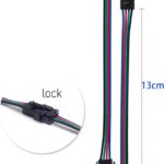 Conector SM 4 pinos cabo 22 AWG - 5M/5H (pacote 10 unidades)