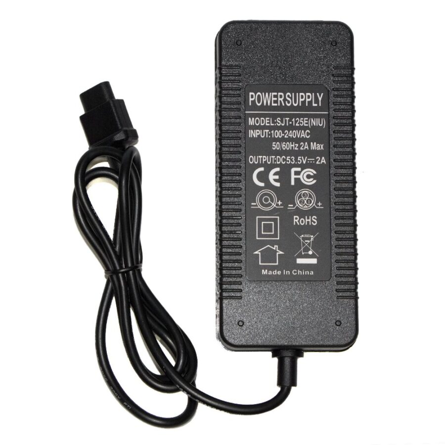 Carregador Trotinete Eletrica 53,5V 2A