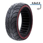 Pneu 8.5x2.5-6.1 B58 Maciço Linha Vermelha Trotinete Eletrica DUALTRON MINI