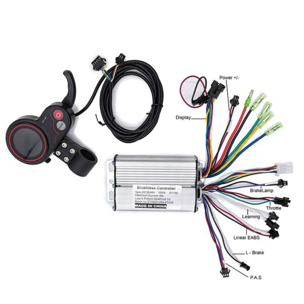 Kit eletrônico GT100 36/48V 18A 350W