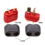 Conector T-DEAN Amass com protetor - 5M/5F