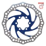 Disco de Travão R6.1 140mm 6H azul