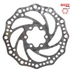 Disco de Travão R6.1 140mm 6H prata