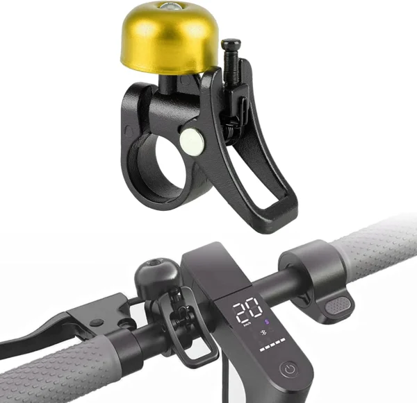 Campainha amarelo Trotinete Eletrica Trotinete Eletrica Xiaomi