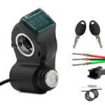 Chave de ignição com voltímetro - conector SM