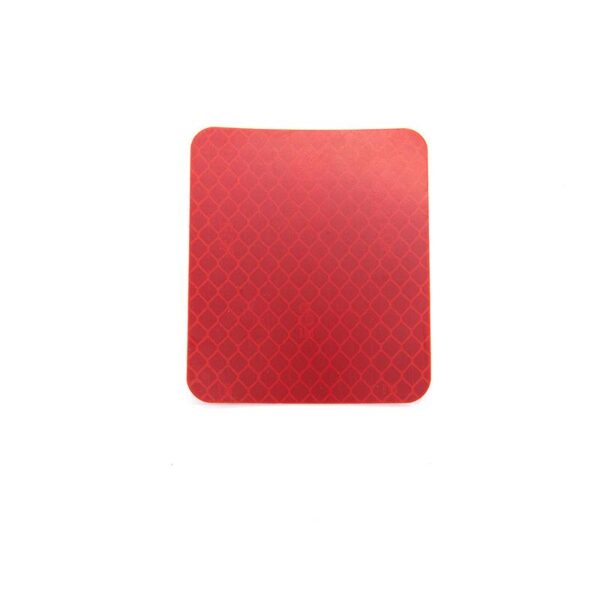 Adesivo Refletor 50x60mm vermelho Guarda Lamass Trotinete Eletrica Xiaomi - 10 unidades