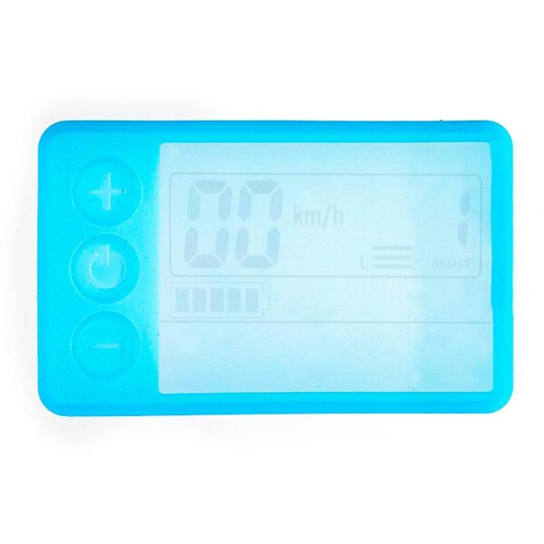 Protetor de silicone impermeável azul display S866