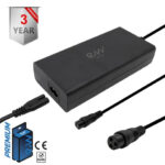 Carregador Premium 48V (saída de 54,6 V) 2A Conector GX16 Trotinete Eletrica Urbanglide Ecross Pro Ecross Pro Boost