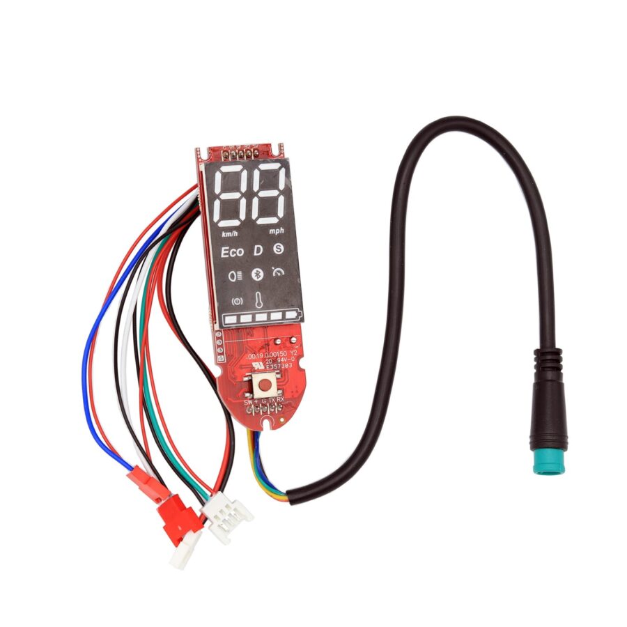 Kit eletrônico genérico 36V - APP (Display + Controladora + Fiação + Acelerador + luzes dianteiras e traseiras)
