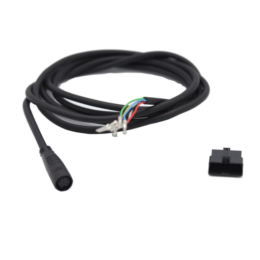 Kit eletrônico genérico 48V/52V - 25A (Display QS S4 + Controladora + Fiação)