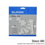 Disco travão 6 furos 180mm