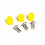 Kit Tampas borracha Amarelo Guarda Lamas Traseiro Trotinete Eletrica XIAOMI M365 ESSENTIAL 1S PRO PRO 2 MI 3 MI 3 LITE