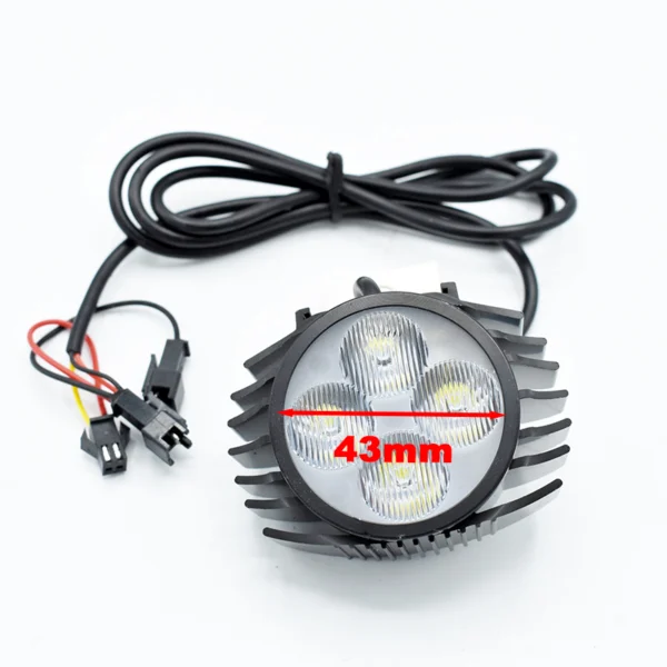 Farol LED buzina (12-72V)