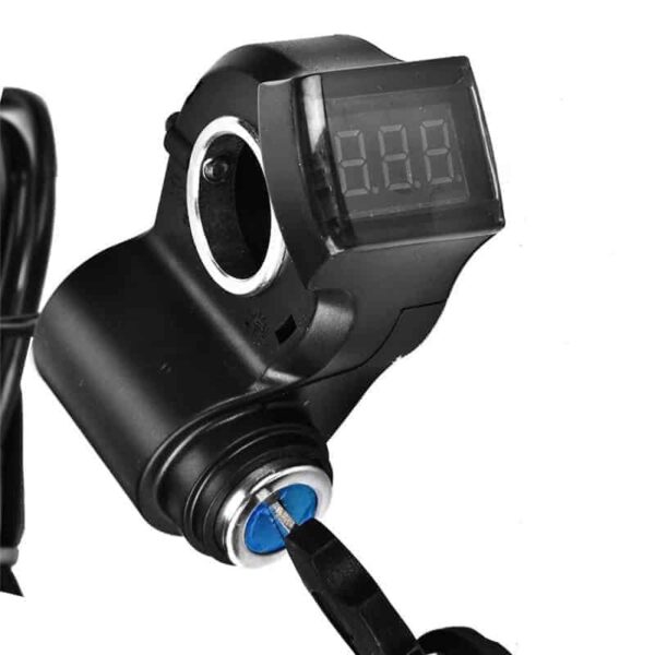 Chave ignição voltímetro conector SM