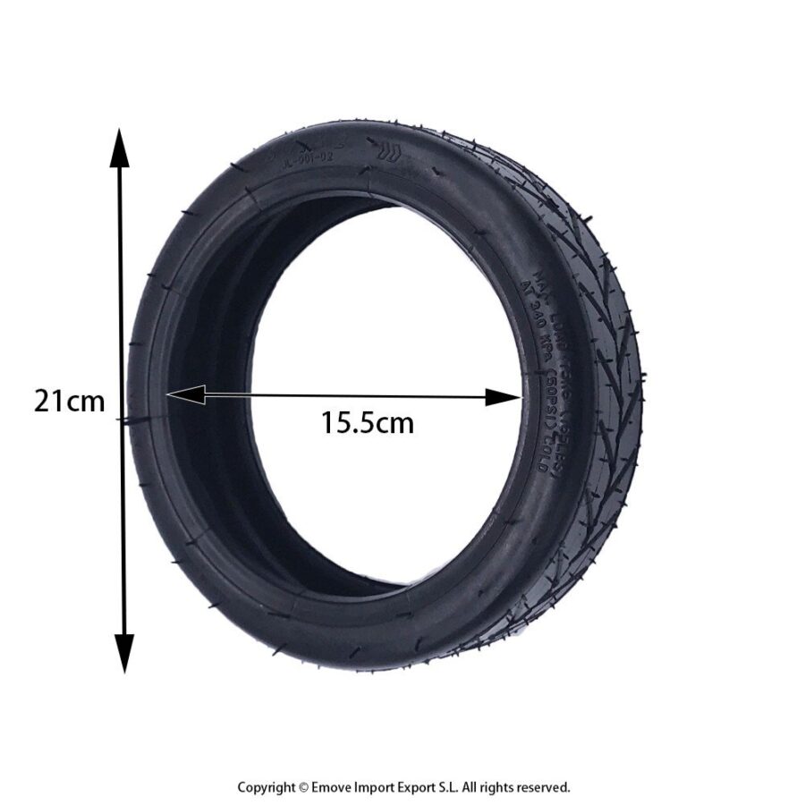 Pneu Pneu 8.5x2-6.1 Tubetype - (Borracha Macia) -