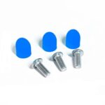 Kit Tampas borracha Azul Guarda Lamas Traseiro Trotinete Eletrica XIAOMI M365 ESSENTIAL 1S PRO PRO 2 MI 3 MI 3 LITE