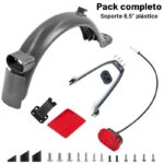 Kit Completo Guarda Lamas traseiro Suporte 8.5" Trotinete Eletrica Xiaomi M365 Essential MI 3 MI 3 Lite Pro Pro 2