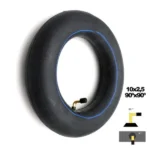 Camara de ar 10x2.5 Valvula Curva 90º 90º Trotinete Eletrica URBANGLIDE ECROSS PRO ECROSS PRO BOOST AR2 KUGOO M4 M4 PRO KUKIRIN G2 MASTER G2 MAX G3 PRO VSETT DUALTRON