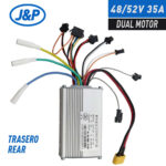 Controladora JP 48V 52V 35A Motor Duplo Traseiro Trotinete Eletrica