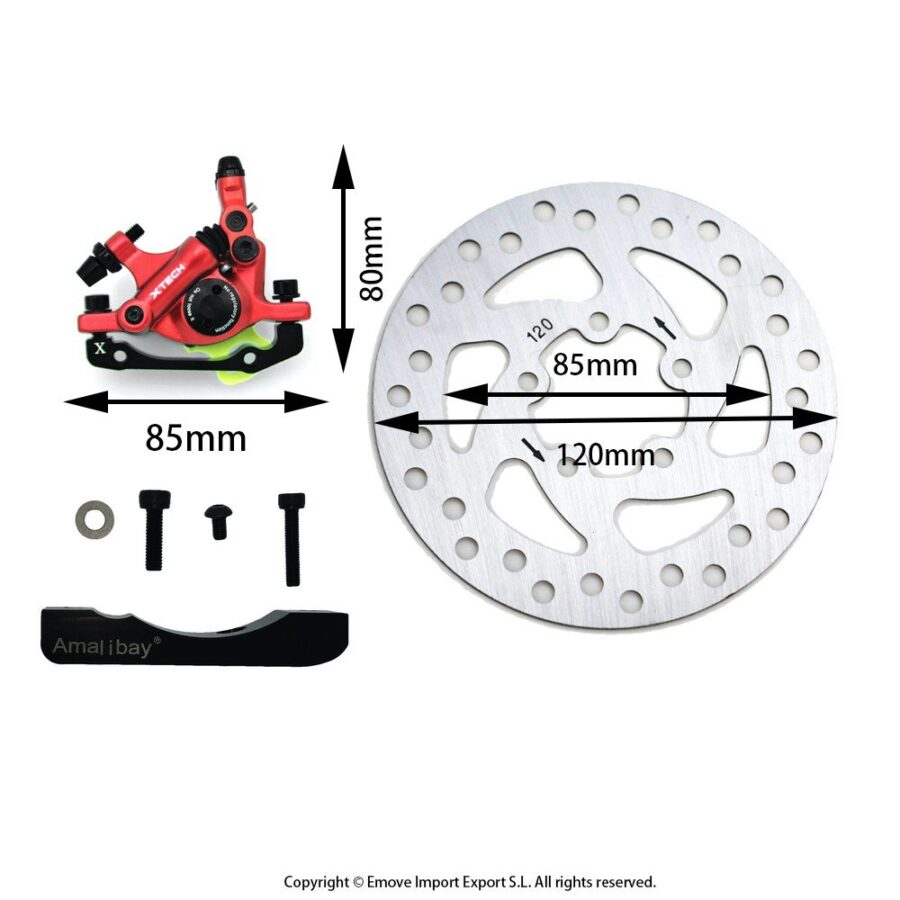 Kit padrão XTECH pleto (vermelho)