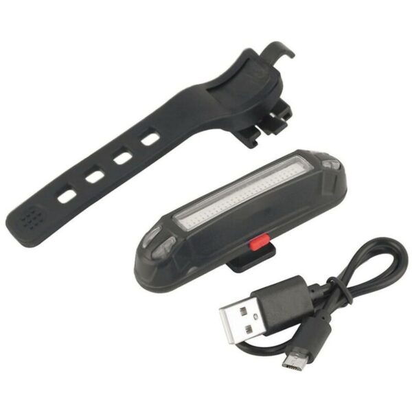 Luz advertência LED Trotinete Eletrica e bicicleta - vermelha