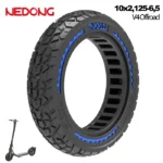 Pneu 10x2.125-6.5 B44mm Maciço Offroad Azul Trotinete Eletrica