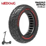 Pneu 10x2.5-6.5 - (44MM) Maciço Trotinete Eletrica