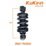 Suspensao Traseira 100mm Trotinete Eletrica KUKIRIN G2 MAX / G2 PRO