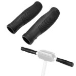 Punhos de silicone pretos Trotinete Eletrica Kugoo S1 XIAOMI M365 ESSENTIAL 1S PRO PRO 2 MI 3 MI 3 LITE - Par
