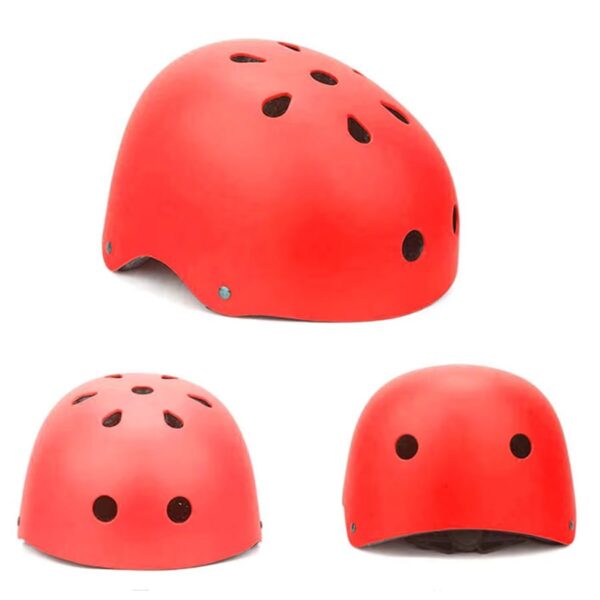 Capacete ajustável vermelho - Tamanho L