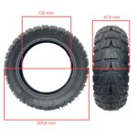 Pneu 8.5x3 50/134 Tubetype Offroad Trotinete Eletrica