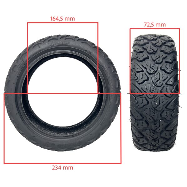Pneu 10x2,5-6,5 tubeless offroad