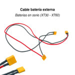 Cabo de Ligação Baterias em Serie Bateria Externa XT30 XT60