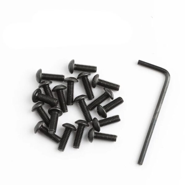 Parafuso M4x10 tampa da bateria Trotinete Eletrica Ninebot G30 (pacote 18 unidades)