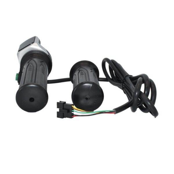 Punho Acelerador indicador bateria (36V) e botão - conector SM