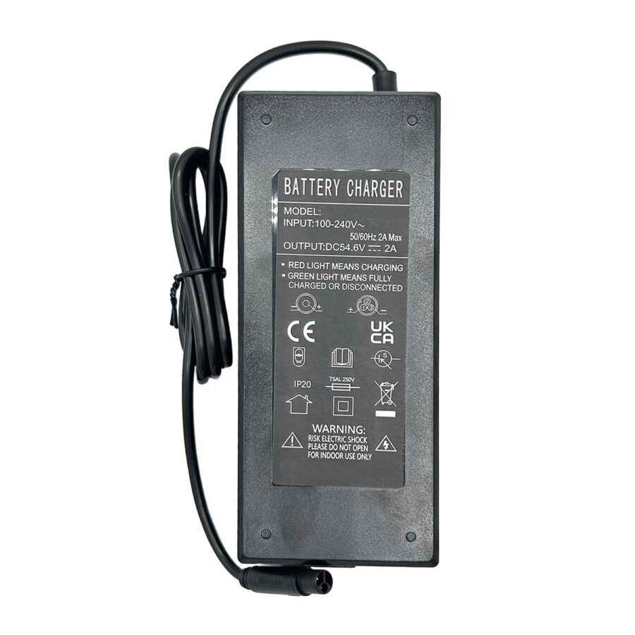 Carregador 54,6V 2A ( Trotinete Eletrica Cecotec Bongo Y65)