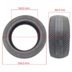 Pneu 10x3.0-6.5 (SNAKE) - Smartgyro Tubeless Trotinete Eletrica
