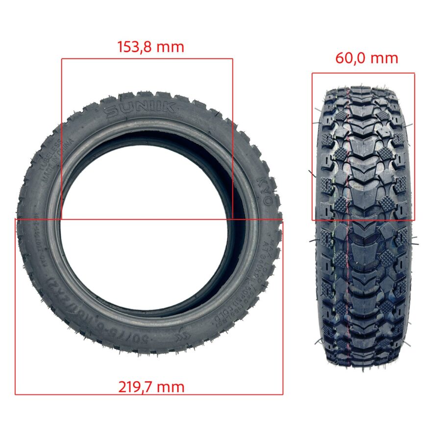 Pneu 50/75-6.1(8.5x2) Offroad Tubeless