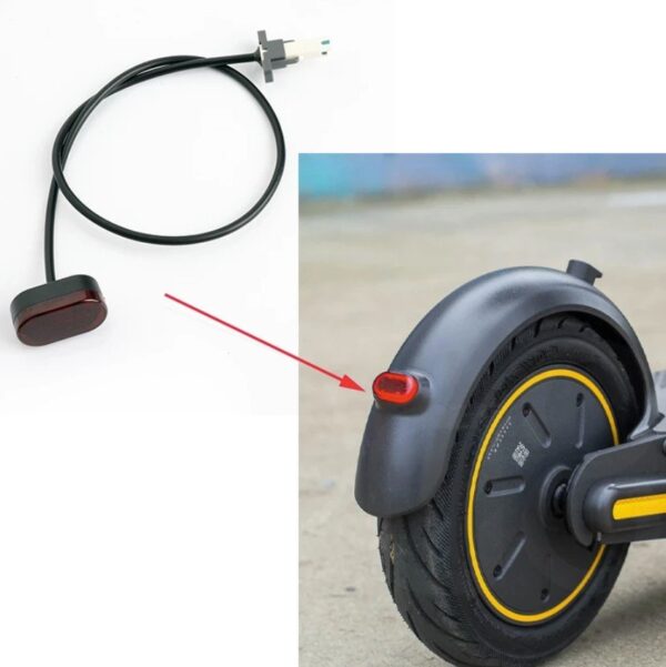Luz traseira Trotinete Eletrica Ninebot MAX G30