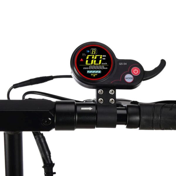 Display QS-S4 36/48V 6 pinos com acelerador de indice novo modelo