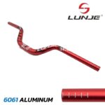 Guidão de 720mm com elevação 90mm vermelho